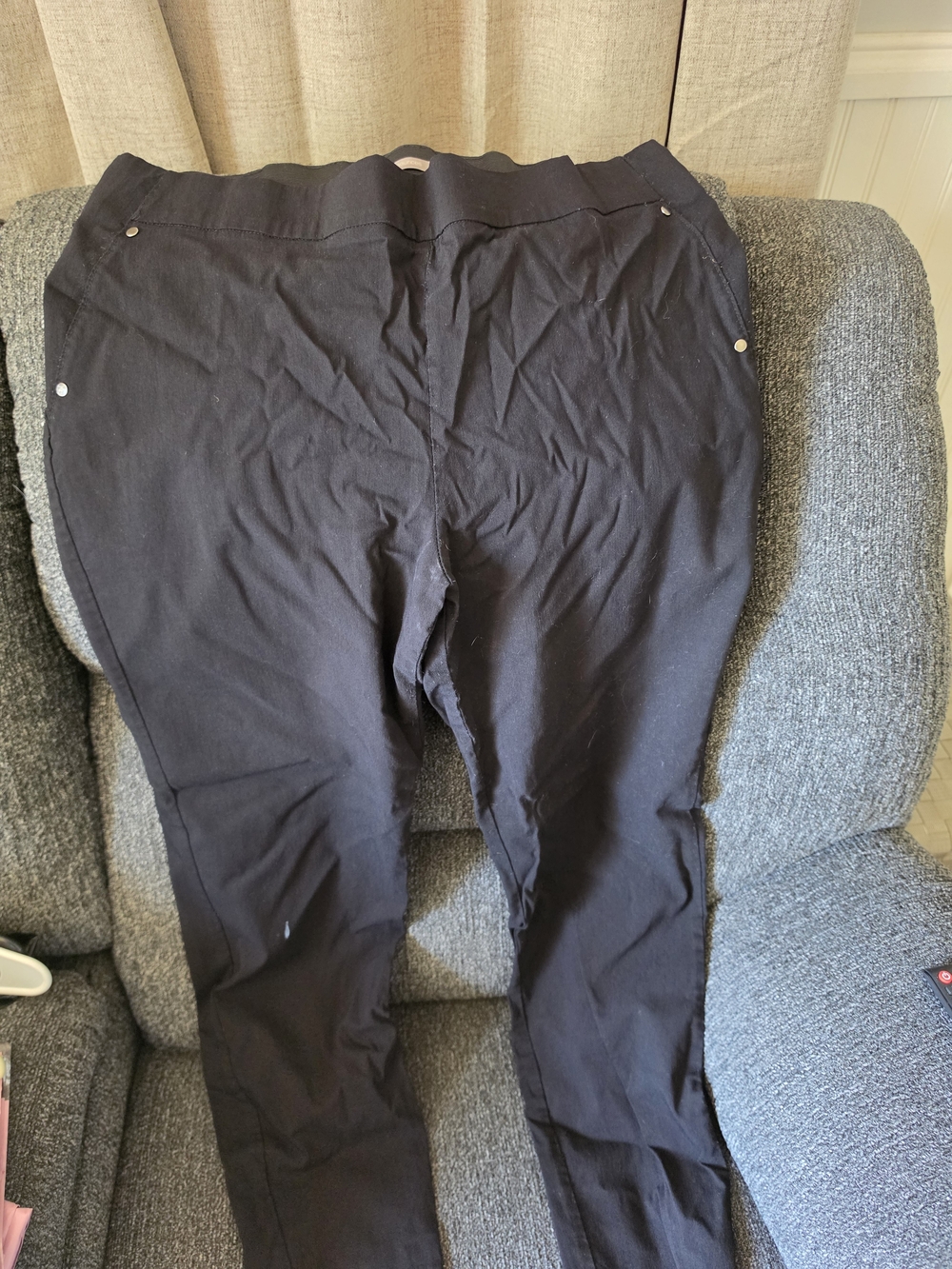 Maurices Black Women's Stretch Chinos